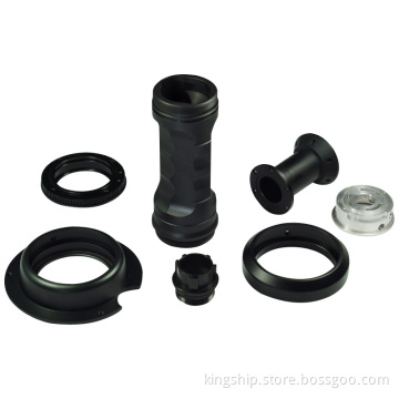 CNC Machining and Hard Anodizing Black Parts (NO. 0153)